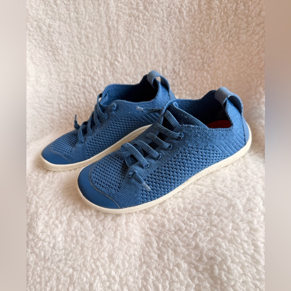 Reima Kids Blue Knit Sneaker - Breathable Everyday Shoe - Picture 8 of 16